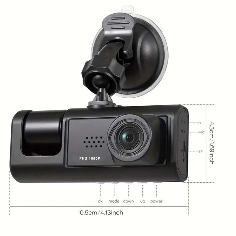 Vellix™ 1080P Screen Night Vision Dash Camera