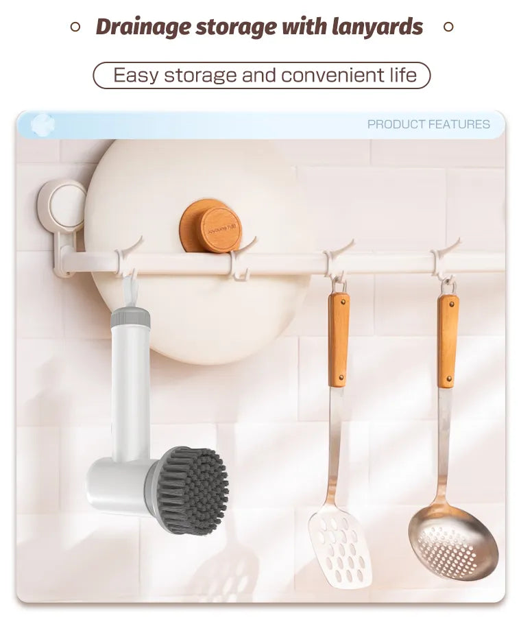 Vellix™ Multi-functional Electric Cleaning Brush